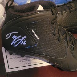 Tyler Lockett Signed Cleat From Seahawks
