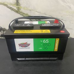 Car And Truck Battery Group Size 65 (2 Year Warranty) Interstate Battery
