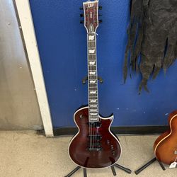 LTR Acoustic/Electric Guitar (Deluxe EC-1000) Comes With Hard Case ESP