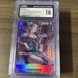 Black Maria one piece cgc 10 2024 Bandai games fest st04-011