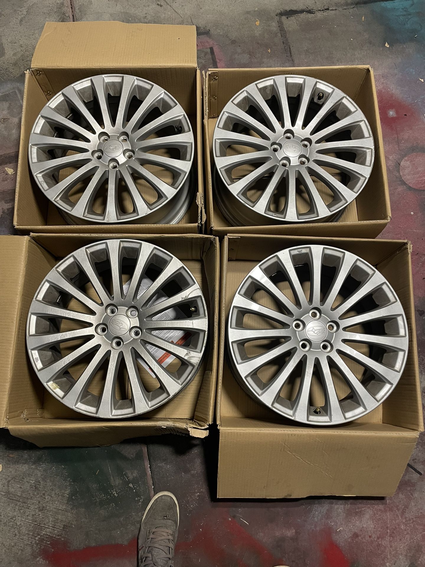 2011 Subaru Legacy GT Stock rims - Generally Good Condition Some Rash