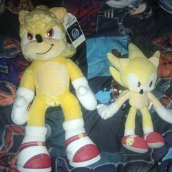Super Sonic Plushies