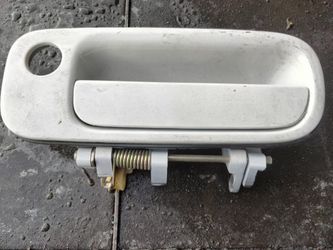 For 92 93 94 95 96 Toyota Camry Outside Door Handle Super White 040 Front Left
