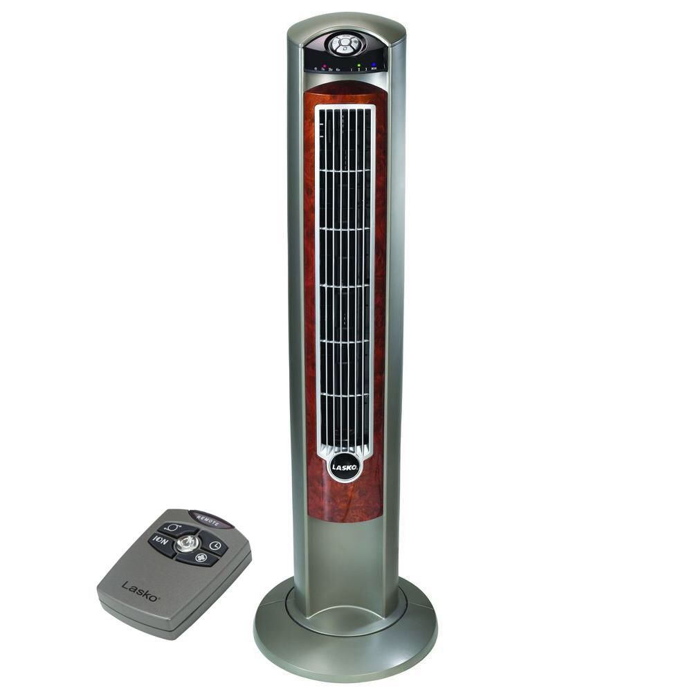 Lasko Wind Curve 42 in. Oscillating Tower Fan with Fresh Air Ionizer