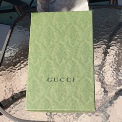 Empty Brand New Gucci Shoe Box 