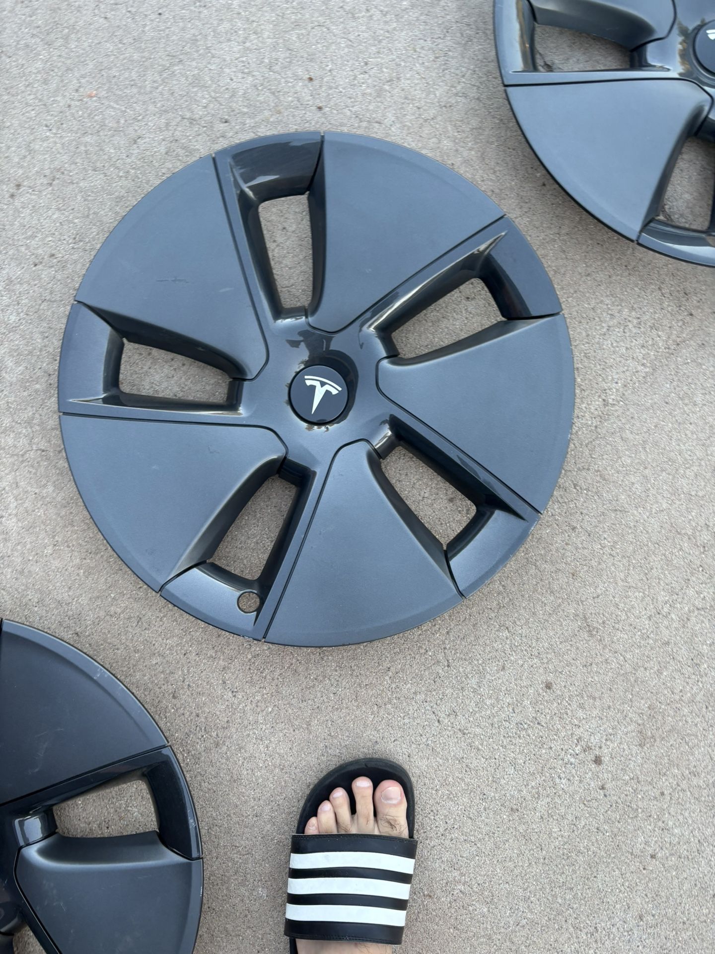 Tesla Hubcaps