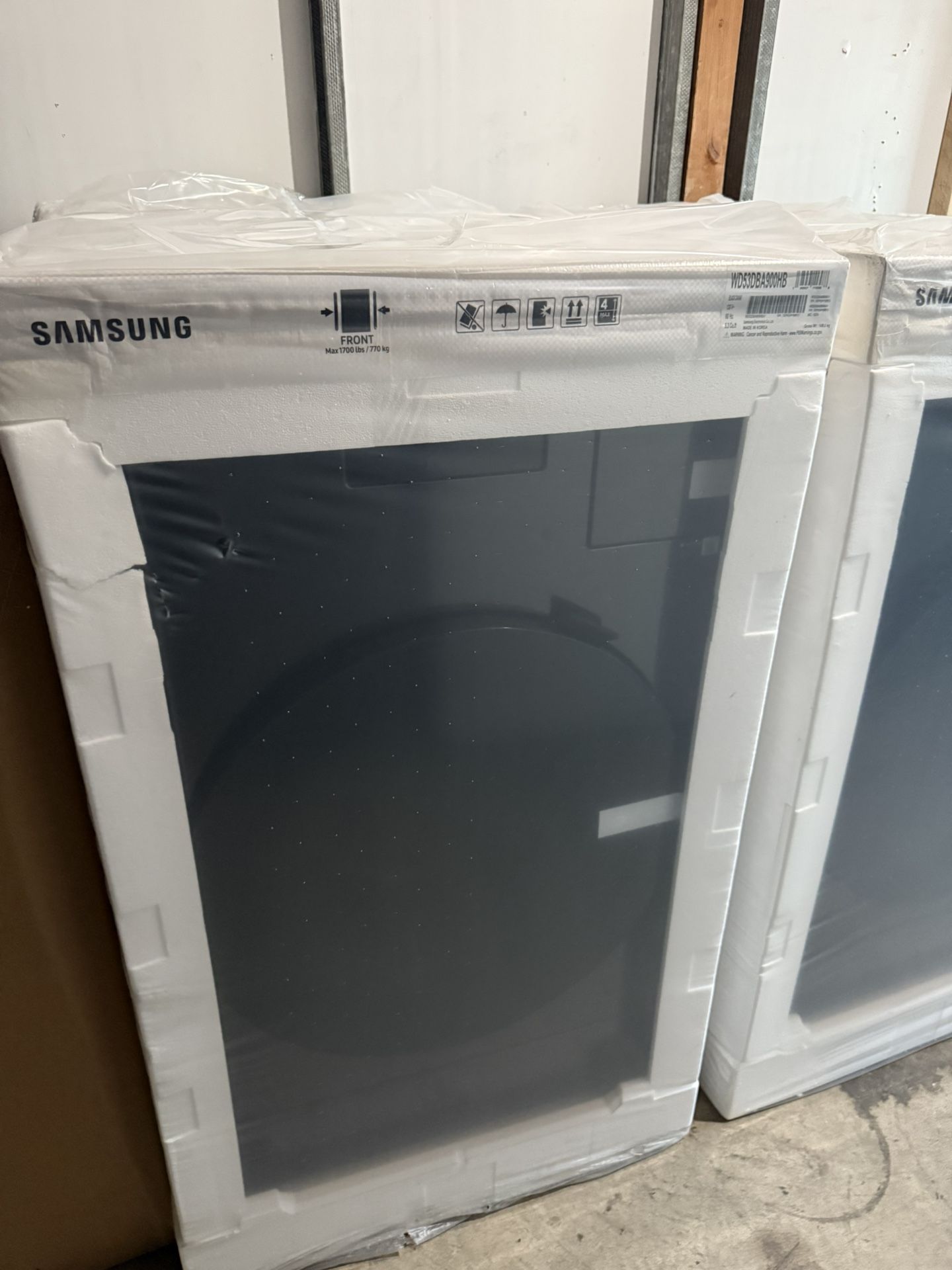 Samsung Washed And Dryer