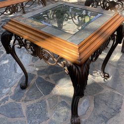 2 End Tables And Coffee Table Set 