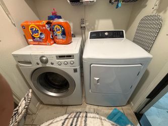 Lavadora y secadora $400 x las 2