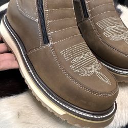 Steel Toe Work Shoes, Punta De Fierro Zapatos Para Trabajo 