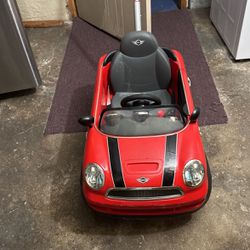 Mini Cooper Toddler Car