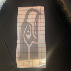 7” Silver Seahawks Decal 