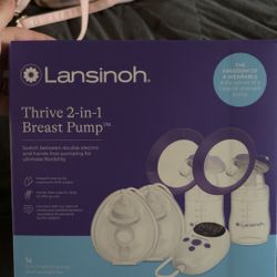 Lansinoh Thrive 2in 1 Breast Pump