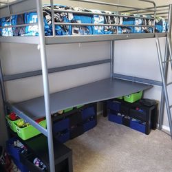Ikea Twin Loft Bed W Desk For Sale In San Leon Tx Offerup Ikea Twin Loft Bed W Desk For Sale In San Leon Tx Offerup