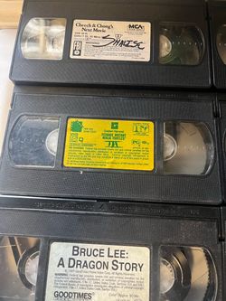 VHS tapes