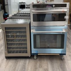 Ge Cafe Wall Oven Microwave