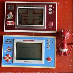2 Nintendo 1988 Game And Watch