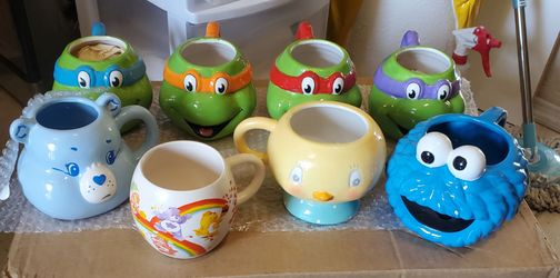 Mug - $8 each. Big discounts if you buy all