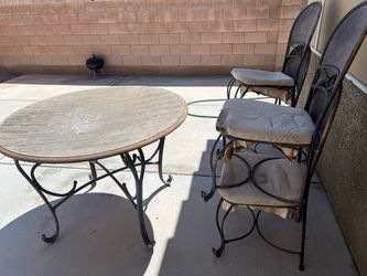 FREE old table with broken seats