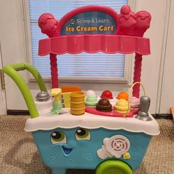 Leap Frog Scoop And Learn Ice Cream Cart