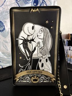 Loungefly X Disney NBC Nightmare Before Christmas Tarot Crossbody Bag