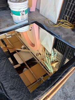 24x30 frameless mirror