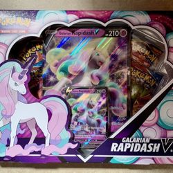 Pokemon TCG Galarian Rapidash V Box