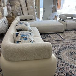 Modern Sectional Sofa LOOK UP This is a modern sectional sofa with a chaise lounge. TIME PERIOD 21st Century ORIGIN Los Angeles  California.  HISTORY 