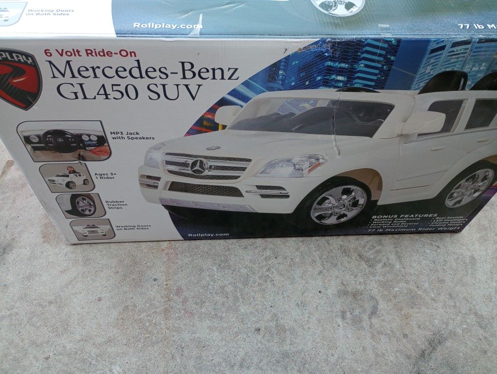 Mercedes Benz De 6 Voltios En Buenas Condiciones Está Nuevo