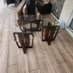 Glass Table Set