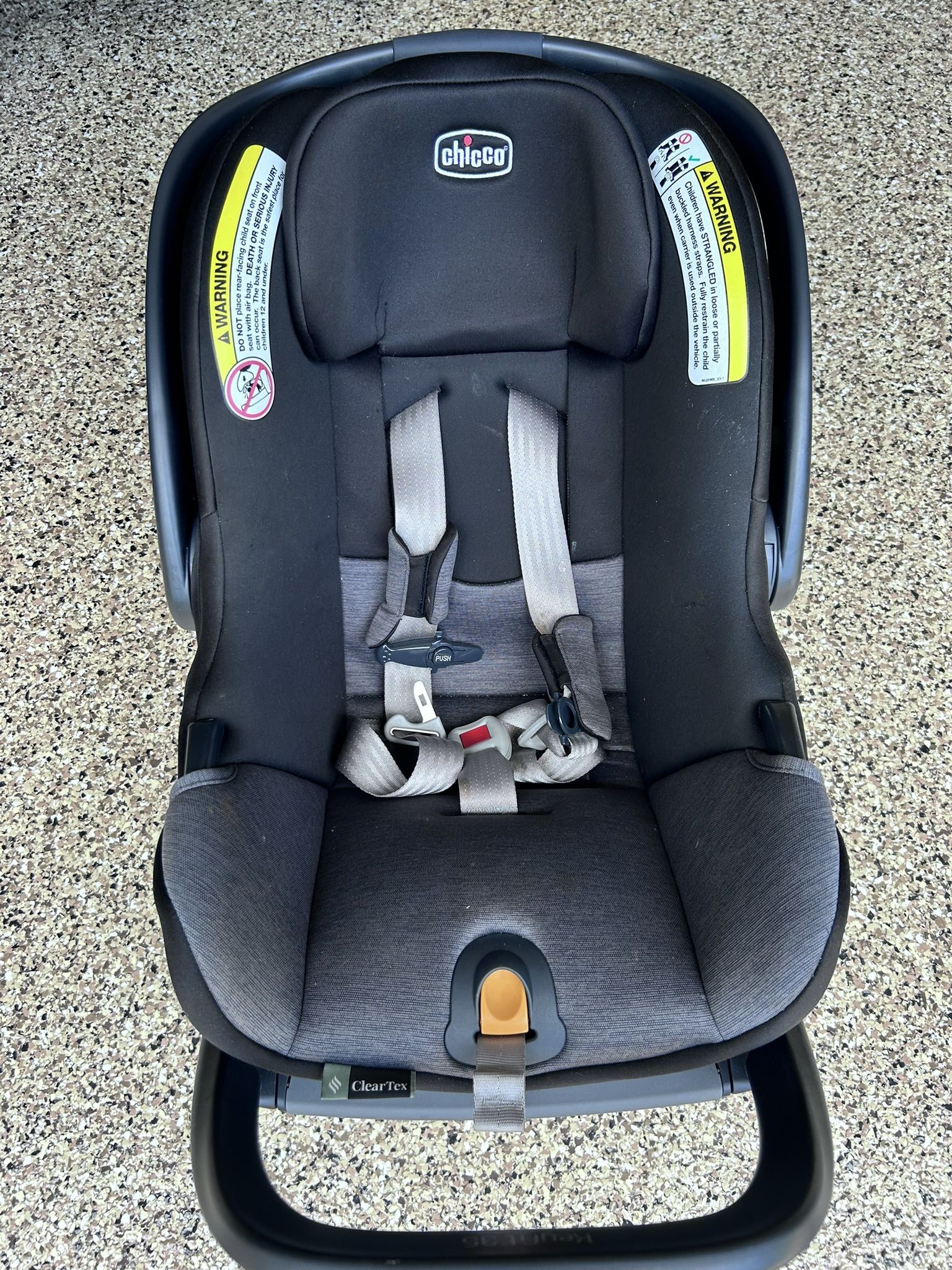 Chicco KeyFit 35 ClearTex Infant Car Seat – Excellent Condition!