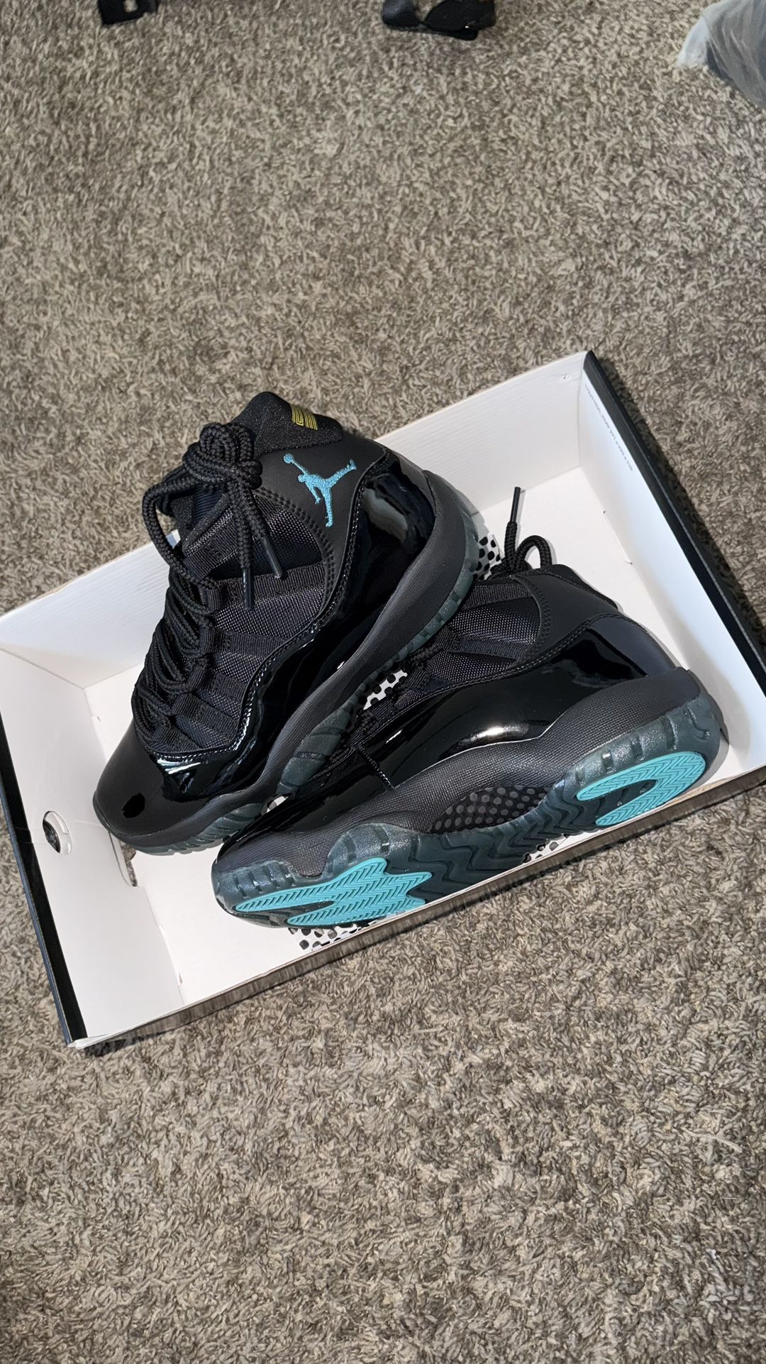 Air Jordan 11 Retro ( Black / Blue ) -8