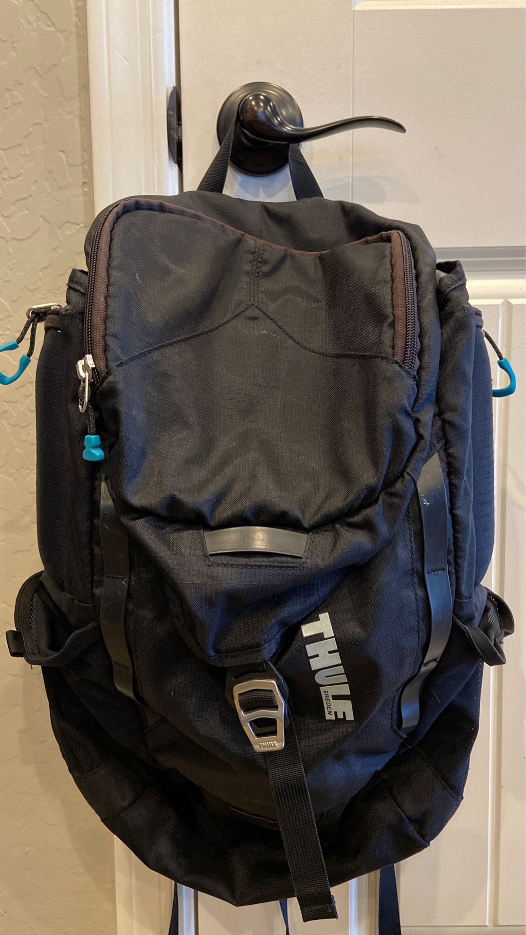 Thule black backpack