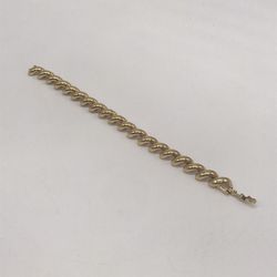 Vintage Joan Rivers Classics Gold Fancy Linked Bracelet Accessories Jewelry 