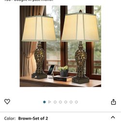 Table Lamps Set