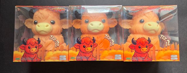 PPNC Five Below Highland Cow Jumbo Squishy Squeeze Toy