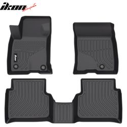 Fits 2020-2025 Lincoln Corsair Floor Mats TPE Carpet 3D All Weather Waterproof Liner