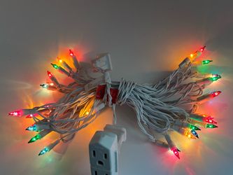 Loose Set UL Decorative Lighting String – 35 LED Multicolored Icicle Lights