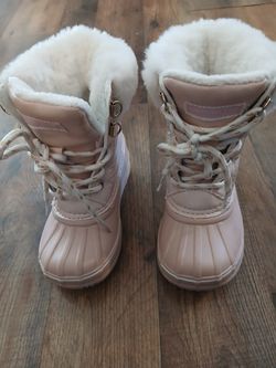 Girls Snow Boots Size 8T 