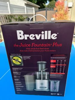 Breville juice fountain plus