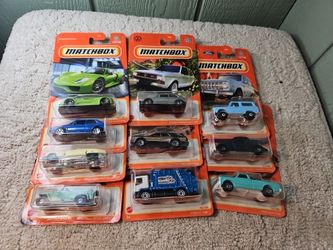 Matchbox (10) Car Lot - Exact Items Pictured No Duplicates