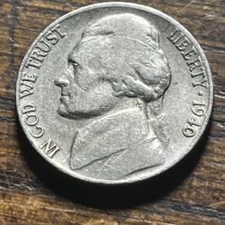 1940 S Nickel Error Like Has Nickel Under Steeps