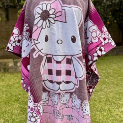 Hello Kitty Adult Size Alpaca Poncho