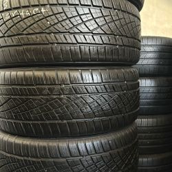 Set Of Continental Extreme Contact 225/40ZR18 Tires