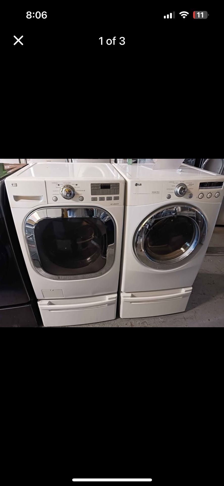 Lg Washer And Dryer 💢💢lavadora Y Secadora Marca LG