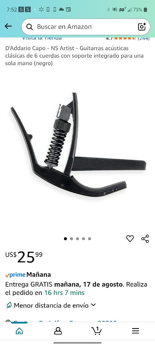 Acoustic & Electric Guitars Tri-action Capo