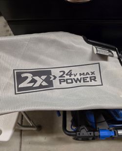 Kobalt 24V Max Cordless electric lawnmower