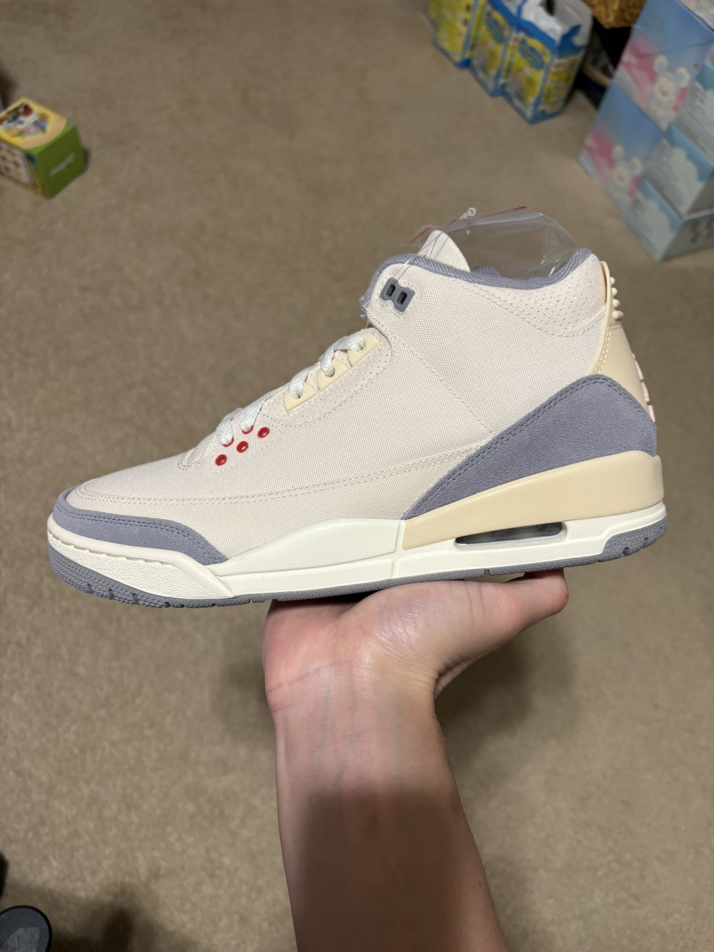Size 9 - Air Jordan 3 Muslin 2022