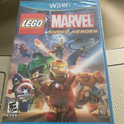 Factory Seal Nintendo Wii U Lego Marvel Super Heroes