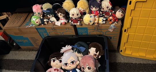 Anime plushies